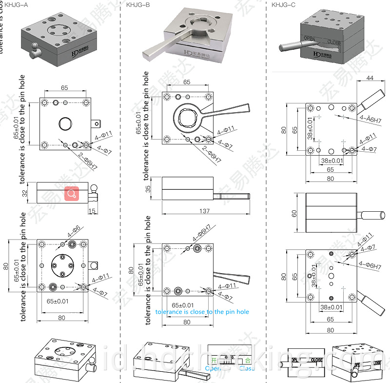 Fixtures Parts